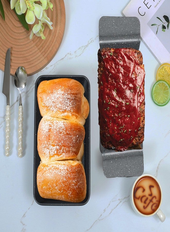 Walooza 9x5 Meatloaf Pan with Drain Tray, Heavy-Gauge Carbon Steel Nonstick Loaf Pan for Baking Bread, Oven-Safe Healthy Baking Pan for Meatloaf, Banana Bread, Sandwich Bread - Image 4